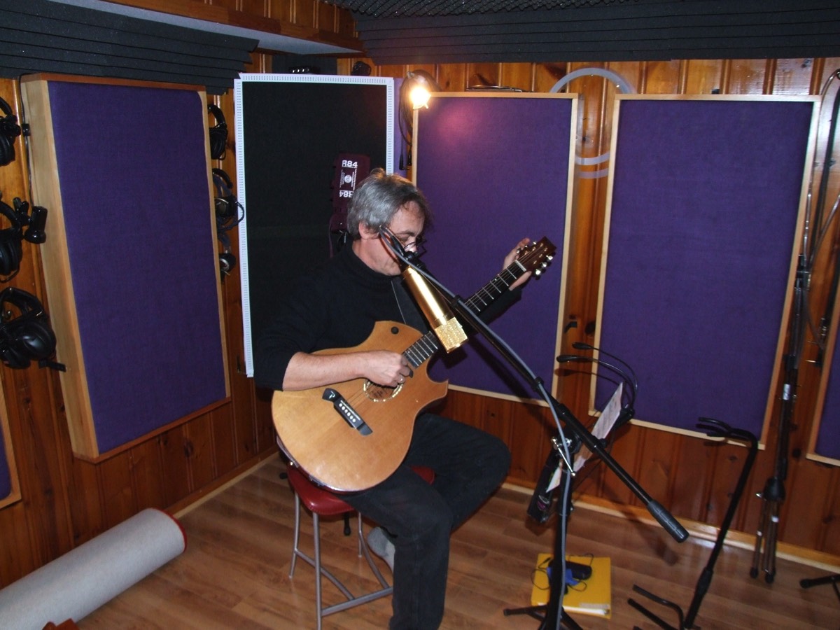 Recording Rosa for Ginga