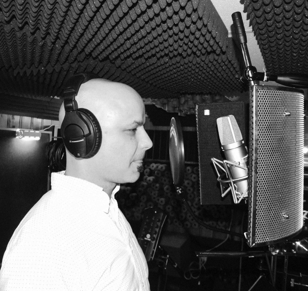 Recording backing vocals