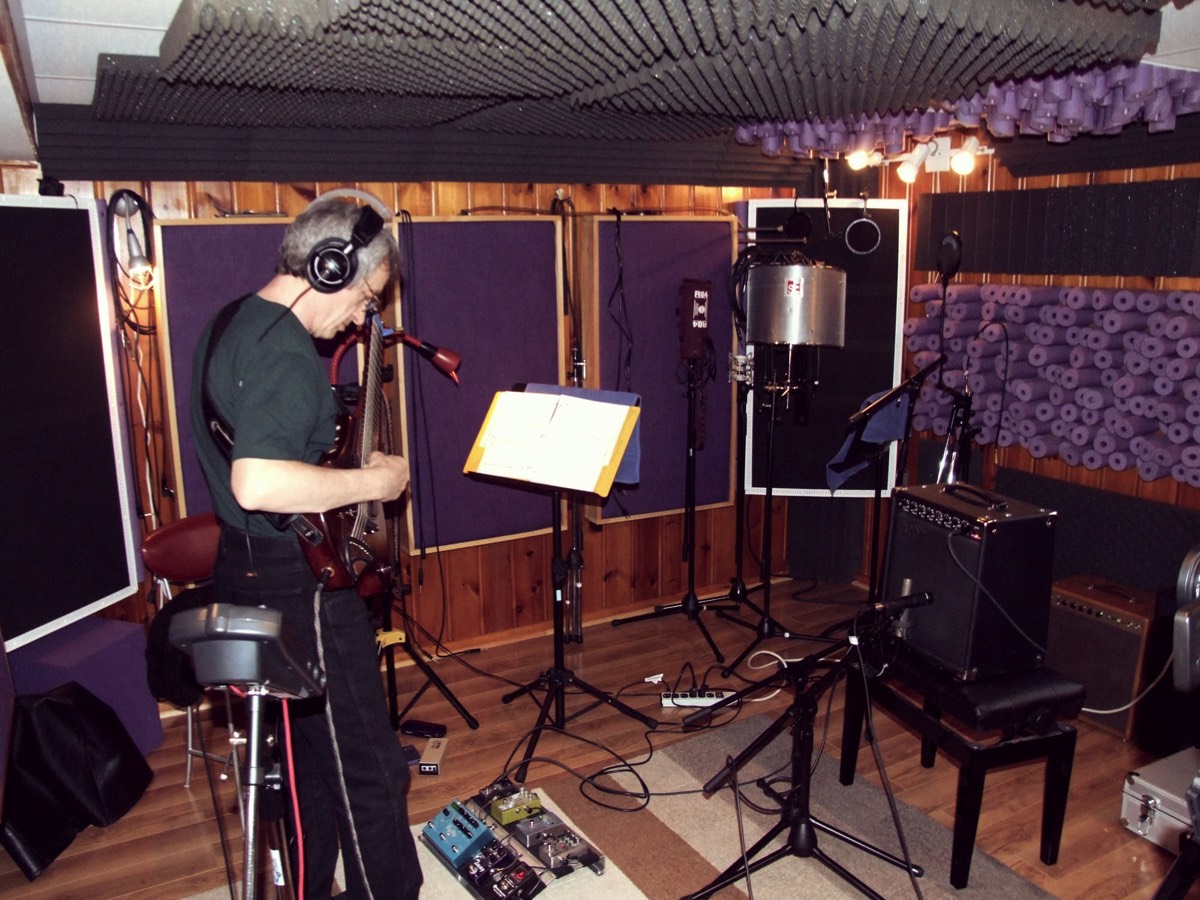 Jazz guitar recording 